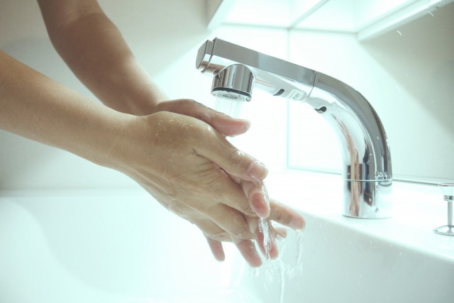 感染を防ぐにはやはり手洗いが大事！